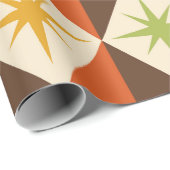 Sternexplosionen des Mittelalters auf Harlequin Di Geschenkpapier (Rolleneckpunkt)