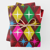 Sternexplosionen des Mittelalters auf Harlequin Di Geschenkpapier Set (Beispiel)