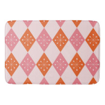 Sternexplosionen des Mittelalters auf Orange Pink 