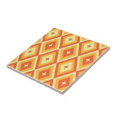 Sternexplosionen des Mittelalters auf Orange Red D Fliese (Seite)