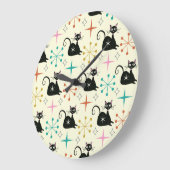 Sternexplosionen des Mitteljahrs mit der schwarzen Große Wanduhr (Winkel)