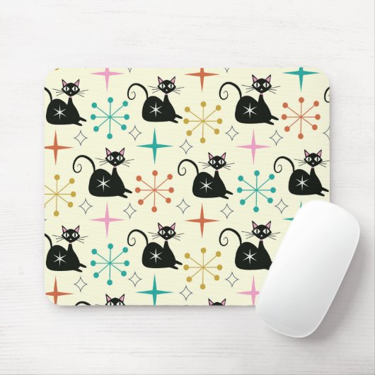 Sternexplosionen des Mitteljahrs mit der schwarzen Mousepad (Mit Mouse)