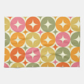 Sternexplosionen des Mitteljahrs über das Muster d Geschirrtuch (Horizontal)