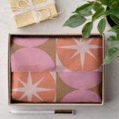 Sternexplosionen des mittleren Jahrhunderts auf ro Seidenpapier (Geschenk)