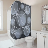 Sternexplosionen des mittleren Jahrhunderts Duschvorhang (Beispiel)