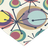 Sternexplosionen des mittleren Jahrhunderts farben Kurzer Tischläufer (Ecke)