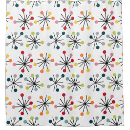 Sternexplosionen Duschvorhang