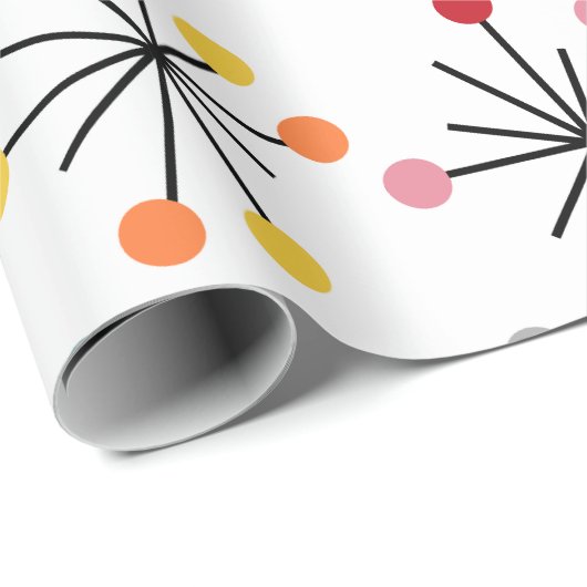 Sternexplosionen Geschenkpapier (Rolleneckpunkt)