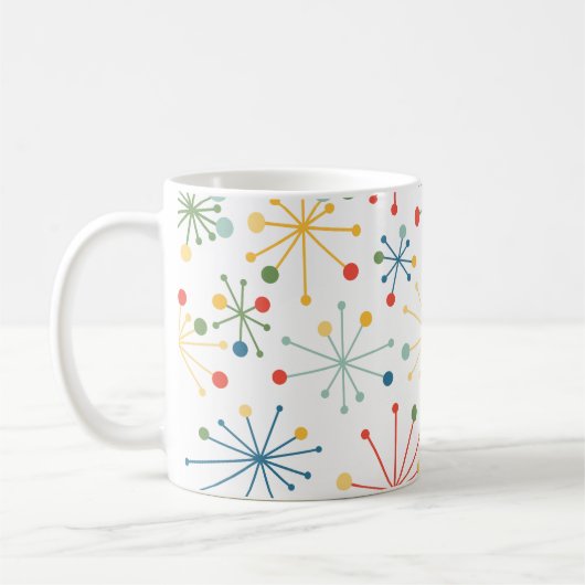 Sternexplosionen in Color Coffee Tasse (Links)