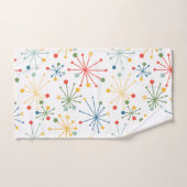 Sternexplosionen in Farbe Badhandtuch Set (Handtuch)