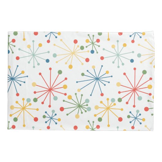 Sternexplosionen in Farbe Kissenbezug (Rückseite)