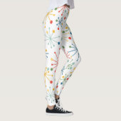 Sternexplosionen in Farbe Leggings (Rechts)