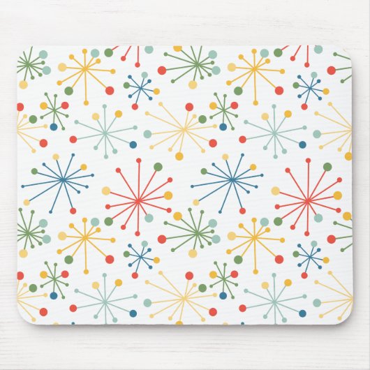 Sternexplosionen in Farbe Mousepad (Vorne)