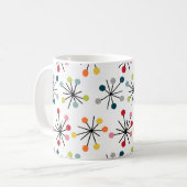 Sternexplosionen Kaffee Tasse (Vorderseite Links)