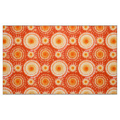 Sternexplosionen und Pinwheels, Mandarine Stoff (Fat Quarter (45,7 x 55,9 cm))