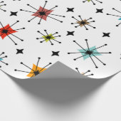 Sternexplosionen und Sterne Geschenkpapier (Ecke)