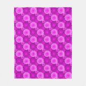 Sternexplosionen und Zahnräder, Amethyst lila Fleecedecke (Vorderseite)