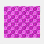 Sternexplosionen und Zahnräder, Amethyst lila Fleecedecke (Vorderseite (Horizontal))