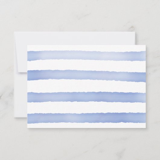 Sternfisch | Ocean Wedding RSVP (Rückseite)