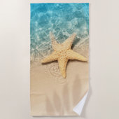 Sternfisch Strandtuch (Vorderseite)