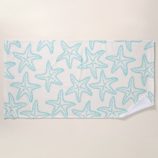 Sternfisch Strandtuch (Vorderseite)