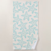 Sternfisch Strandtuch (Vorderseite)