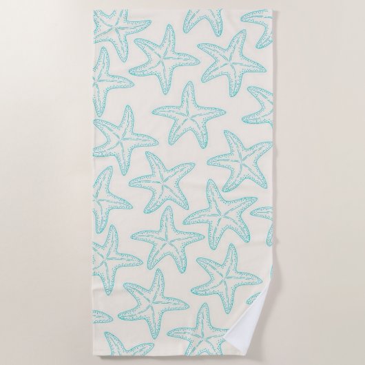 Sternfisch Strandtuch (Vorderseite)