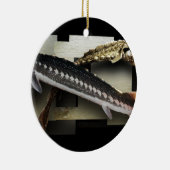 Sternförmige Collage des Stör-3D Keramikornament (Rechts)