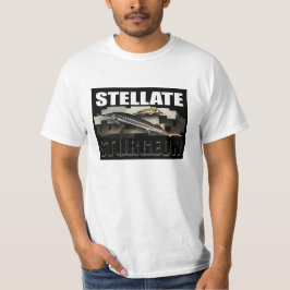 Sternförmige Stör-Collage T - mit NAMEN T-Shirt