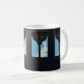 Sternfreunde vape Wolffahne Kaffeetasse (VorderseiteRechts)