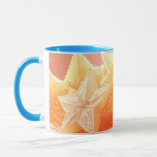 STERNFRUCHT - CARAMBOLE - EXOTISCHE FRÜCHTE TASSE (Links)