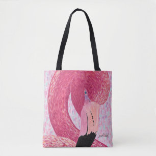 Sternfrucht der Flamingo-Tragetasche Tasche