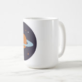 Sterngalaxie des Planeten-Orbit-Universums Kaffeetasse (VorderseiteRechts)