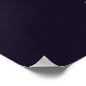 Sterngalaxie des Planeten-Orbit-Universums Poster (Ecke)