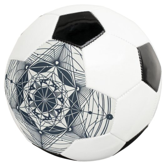 Sterngeometrie: Mitternachtssymmetrie Fußball (Dreiviertel)