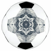 Sterngeometrie: Mitternachtssymmetrie Fußball (Vorderseite)