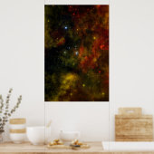 Sternhaufen des Cygnus-OB2 Poster (Küche)