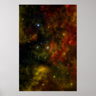 Sternhaufen des Cygnus-OB2 Poster