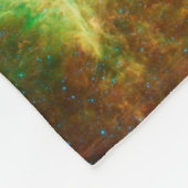 Sternhaufen im nordamerikanischen Nebel. Fleecedecke (Ecke)