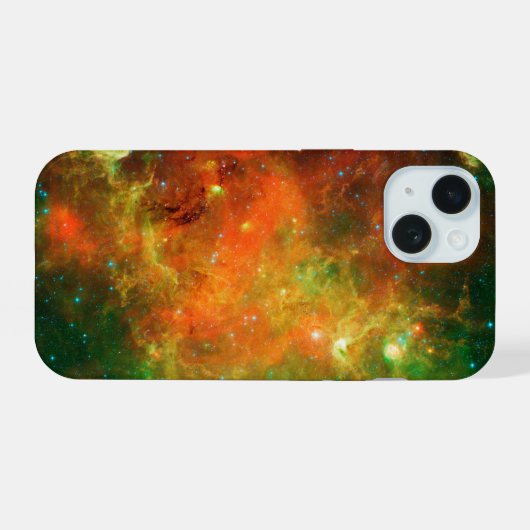 Sternhaufen im nordamerikanischen Nebel. iPhone 15 Hülle (Rückseite (Horizontal))