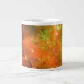 Sternhaufen im nordamerikanischen Nebel. Jumbo-Tasse (Vorderseite)