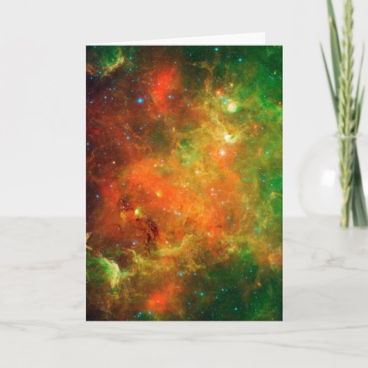 Sternhaufen im nordamerikanischen Nebel. Karte (Vorderseite)