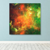 Sternhaufen im nordamerikanischen Nebel. Leinwanddruck (Insitu (Holzboden))