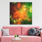 Sternhaufen im nordamerikanischen Nebel. Leinwanddruck (Insitu (Wohnzimmer))