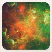 Sternhaufen im nordamerikanischen Nebel. Rechteckiger Pappuntersetzer (Vorderseite)