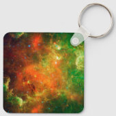 Sternhaufen im nordamerikanischen Nebel. Schlüsselanhänger (Rückseite)