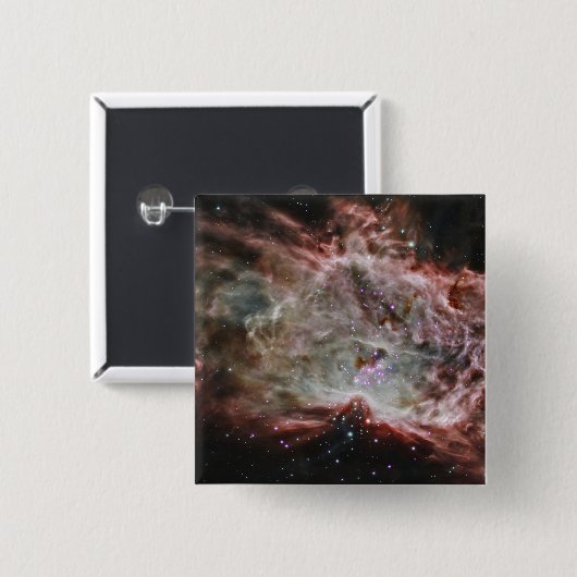 Sternhaufen im Zentrum des Flammennebels. Button (Vorne & Hinten)