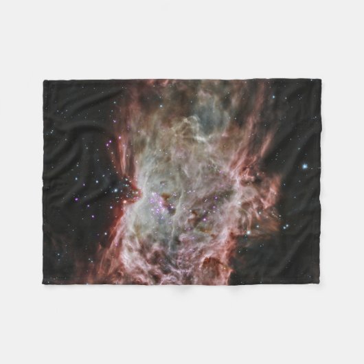 Sternhaufen im Zentrum des Flammennebels. Fleecedecke (Vorderseite (Horizontal))
