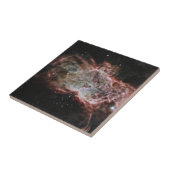 Sternhaufen im Zentrum des Flammennebels. Fliese (Seite)