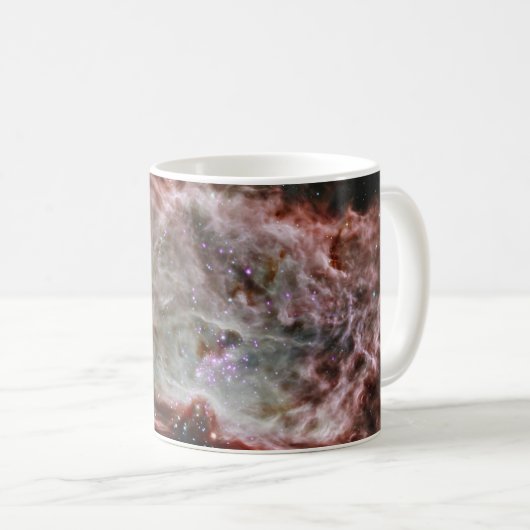 Sternhaufen im Zentrum des Flammennebels. Kaffeetasse (VorderseiteRechts)